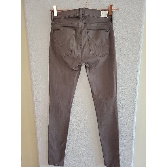 Hudson Womens Size 25 Gray Nico Midrise Super Skinny Jeans - Picture 5 of 7
